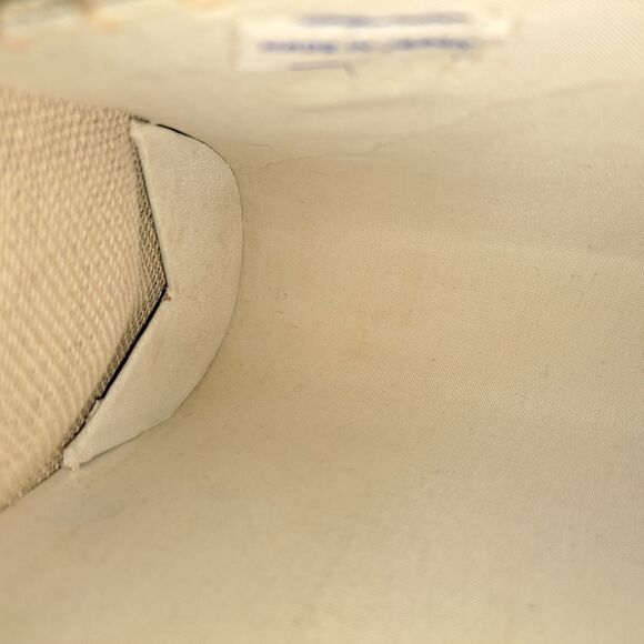 VTG Handbag Woven Raffia Straw Purse Wood Handle Sea Shells Boho Beach Cruise - Picture 13 of 14